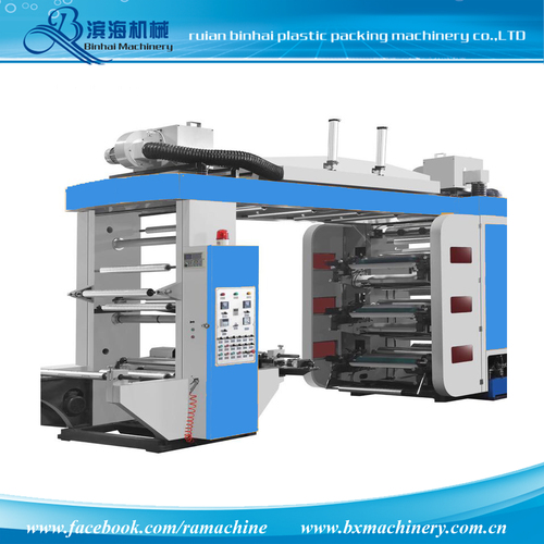 6 Colors High Speed Flexo Printing machine