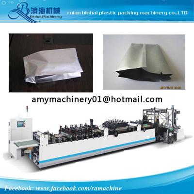 Central seal Quad seal Pouch Making Machine