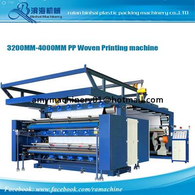 3200mm PP woven Fabric Flexo Printing Machine